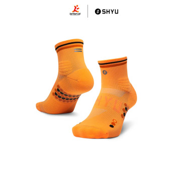 SHYU - Quarter Crew - Orange - Pumpkin - Black